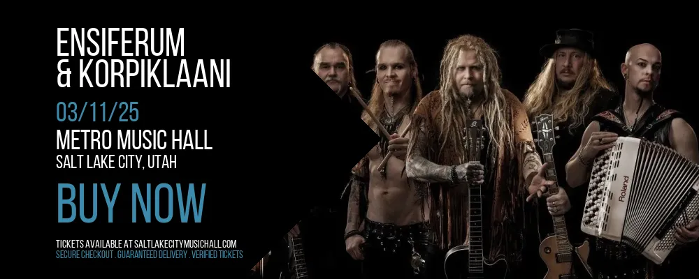 Ensiferum & Korpiklaani at Metro Music Hall