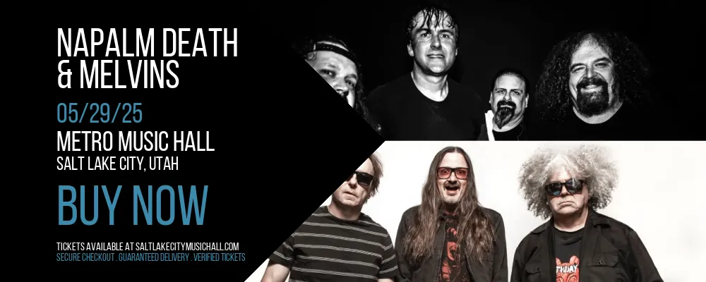 Napalm Death & Melvins at Metro Music Hall